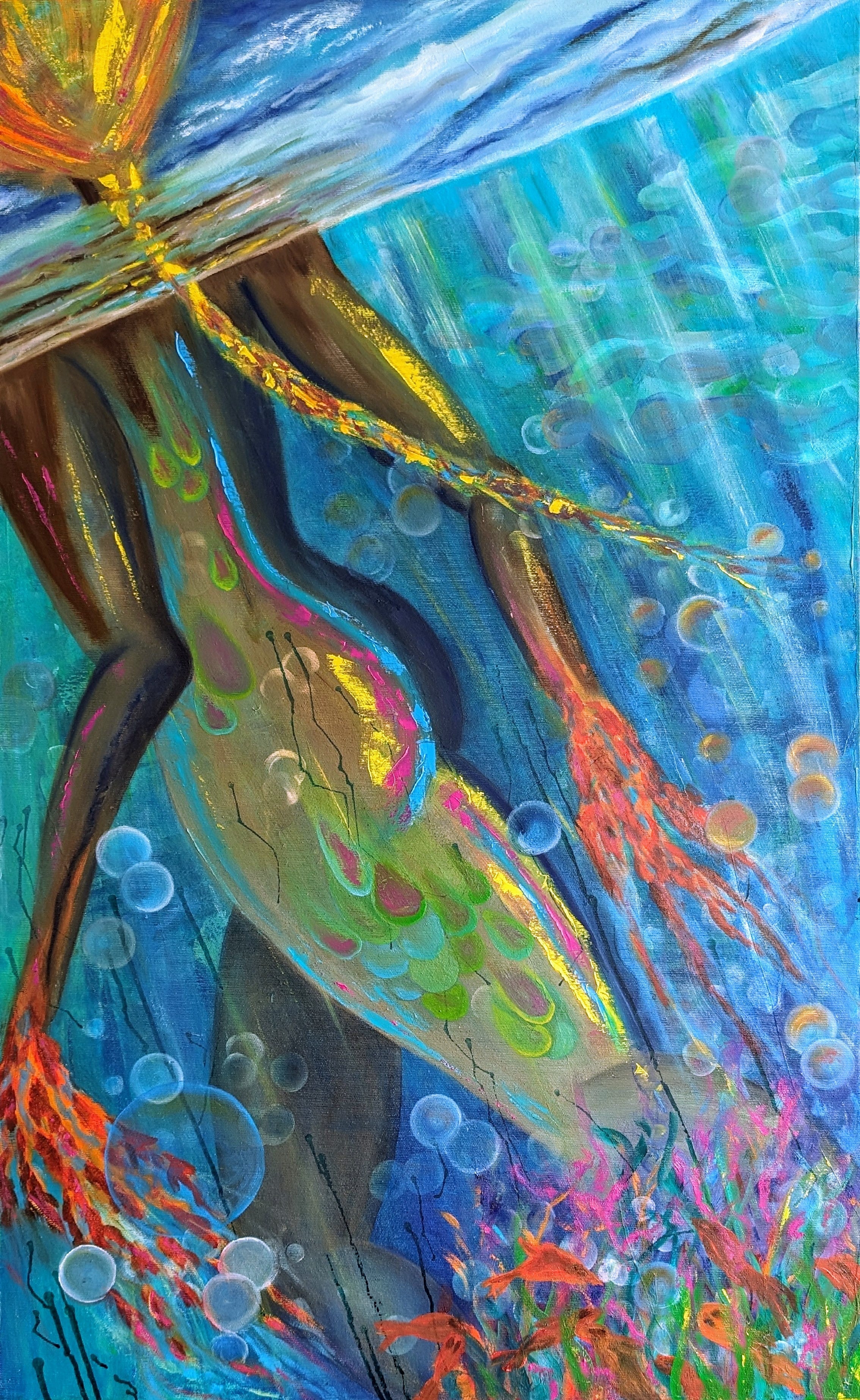 Figurative Kunst von Jasmin Meirose