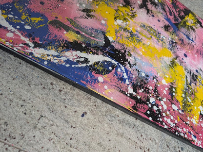 „Geister der Wildnis“  50x70x2 cm - Acryl und Öl auf Leinwand