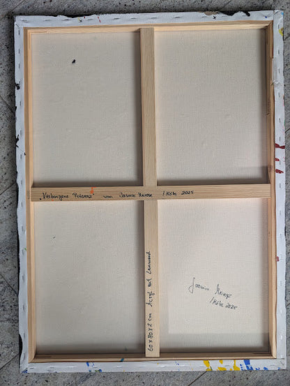 „Verborgene Präsenz“  - 60x80x2 cm - Acryl auf Leinwand