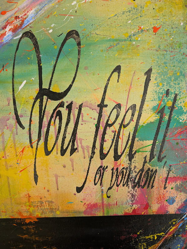 Just another trueLY shitty Painting  / 160 × 240 × 2 cm  / Acryl auf Leinwand