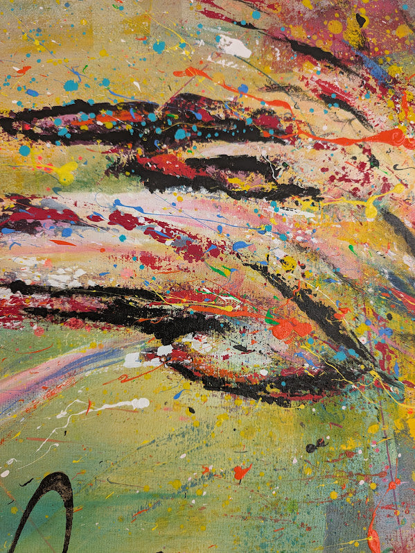 Just another trueLY shitty Painting  / 160 × 240 × 2 cm  / Acryl auf Leinwand