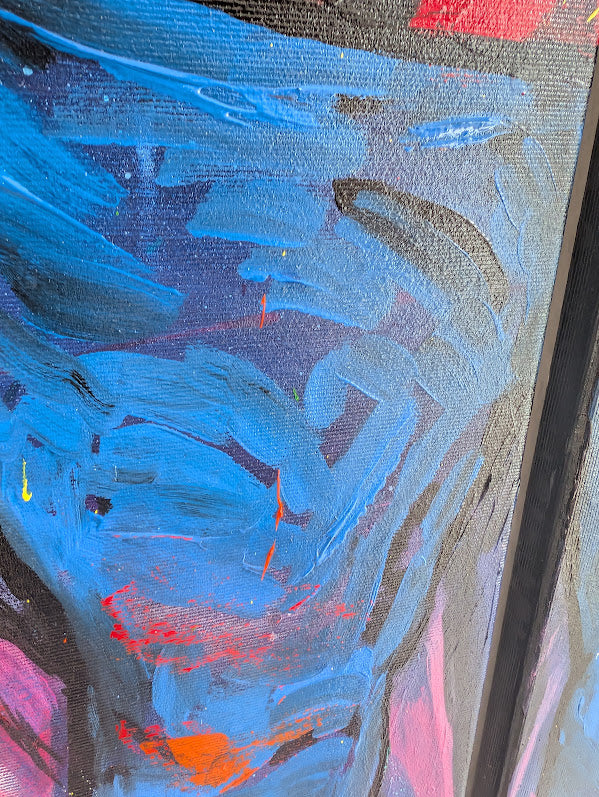 Just another trueLY shitty Painting  / 160 × 240 × 2 cm  / Acryl auf Leinwand