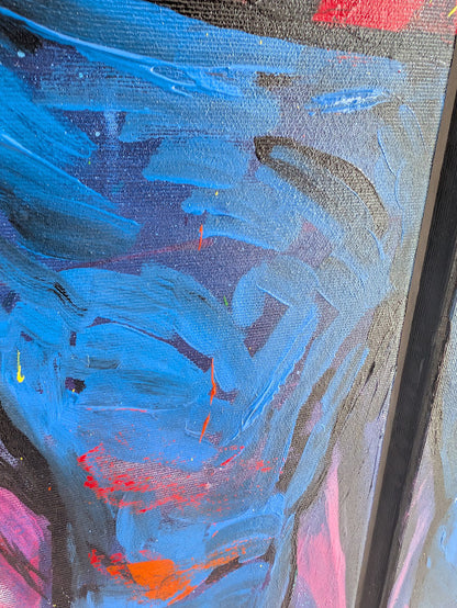 Just another trueLY shitty Painting  / 160 × 240 × 2 cm  / Acryl auf Leinwand