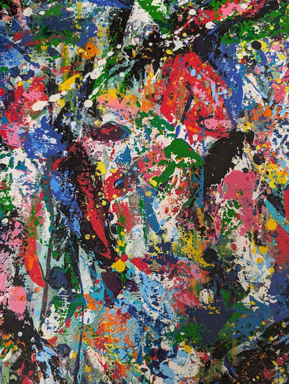 „Sei (k)ein Esel?!“  60x100x2 cm - Acryl auf Leinwand