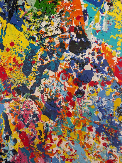 „Sei (k)ein Esel?!“  60x100x2 cm - Acryl auf Leinwand