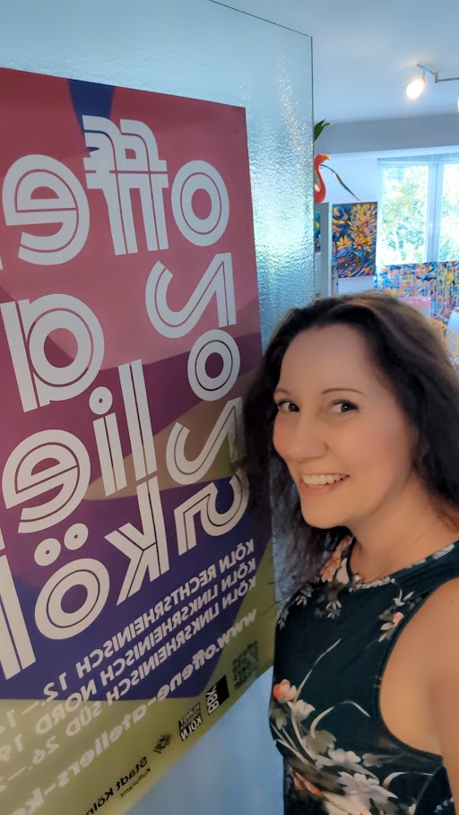 Jasmin Meirose lädt in ihr Atelier in Köln ein