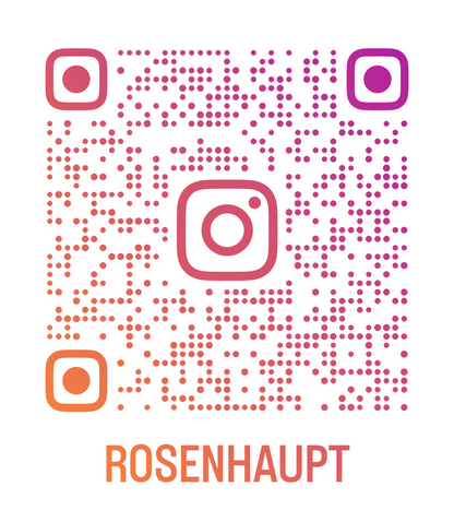 Das Foto zeigt den Instagram Handle @rosenhaupt von Künstlerin Jasmin Meirose